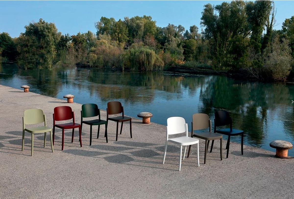 KRZESŁO PLAZA - sahara, Basics, tworzywo sztuczne (49/79/50cm)
