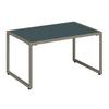 LOUNGEGRUPP LARA - grå/cremefärgad, Modern, metall/glas (114cm) - Bessagi Garden