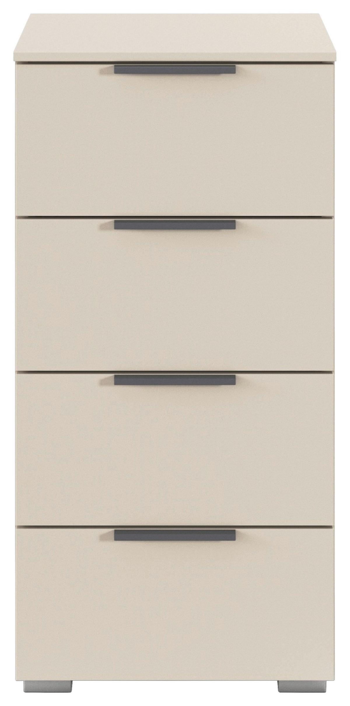 Comodă ALABAMA SUPER - șampanie, Trend, material pe bază de lemn (40/81/42cm) - Modern Living