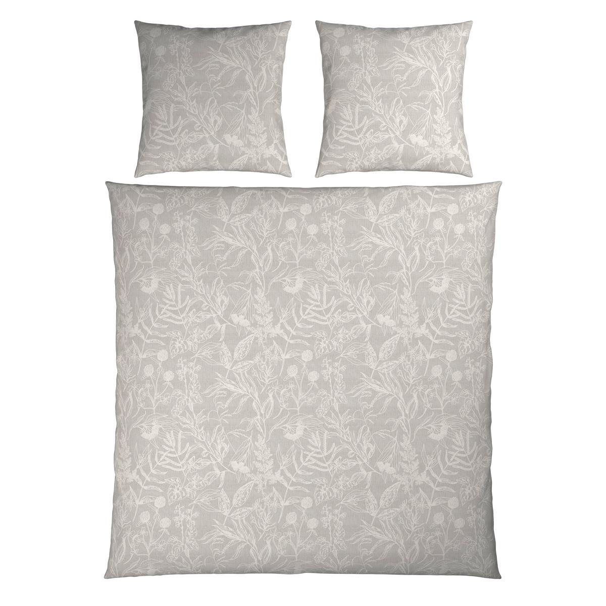 Bettwäsche Tylpur XXL Hellgrau ca. 200x200cm - Hellgrau, Textil (200/200cm) - Mömax