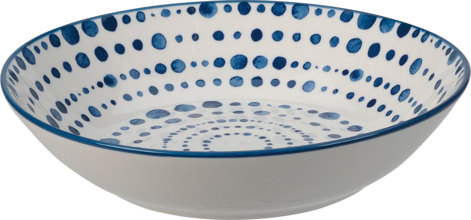 Mélytányér Blue - Trend, kerámia (20/4,5cm)