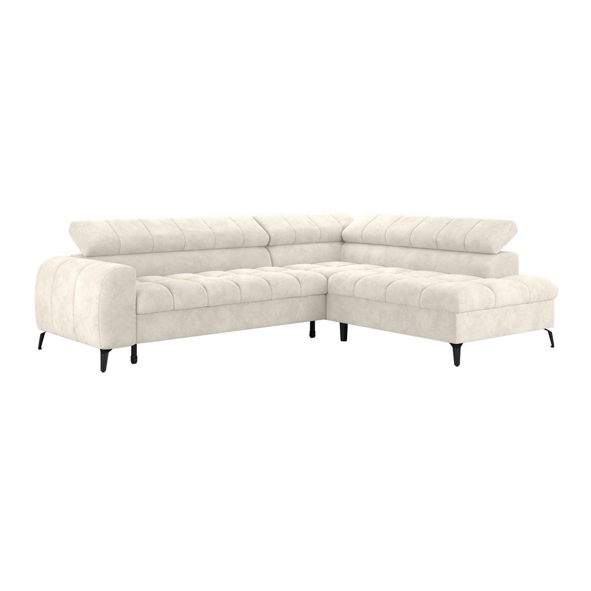 Coltar VOLF - crem/negru, Trend, plastic/textil (261/203cm) - Modern Living