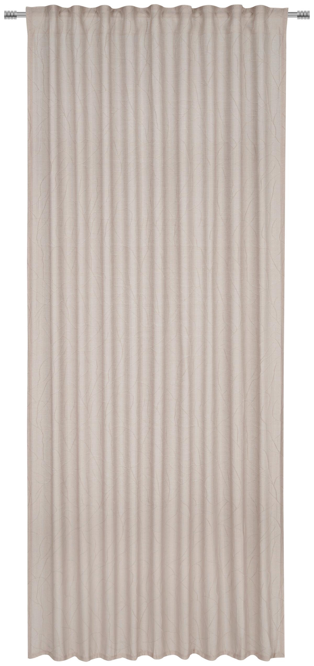 ZASŁONA GOTOWA TAINATE - taupe, Design, tkanina (135/245cm) - Esposa