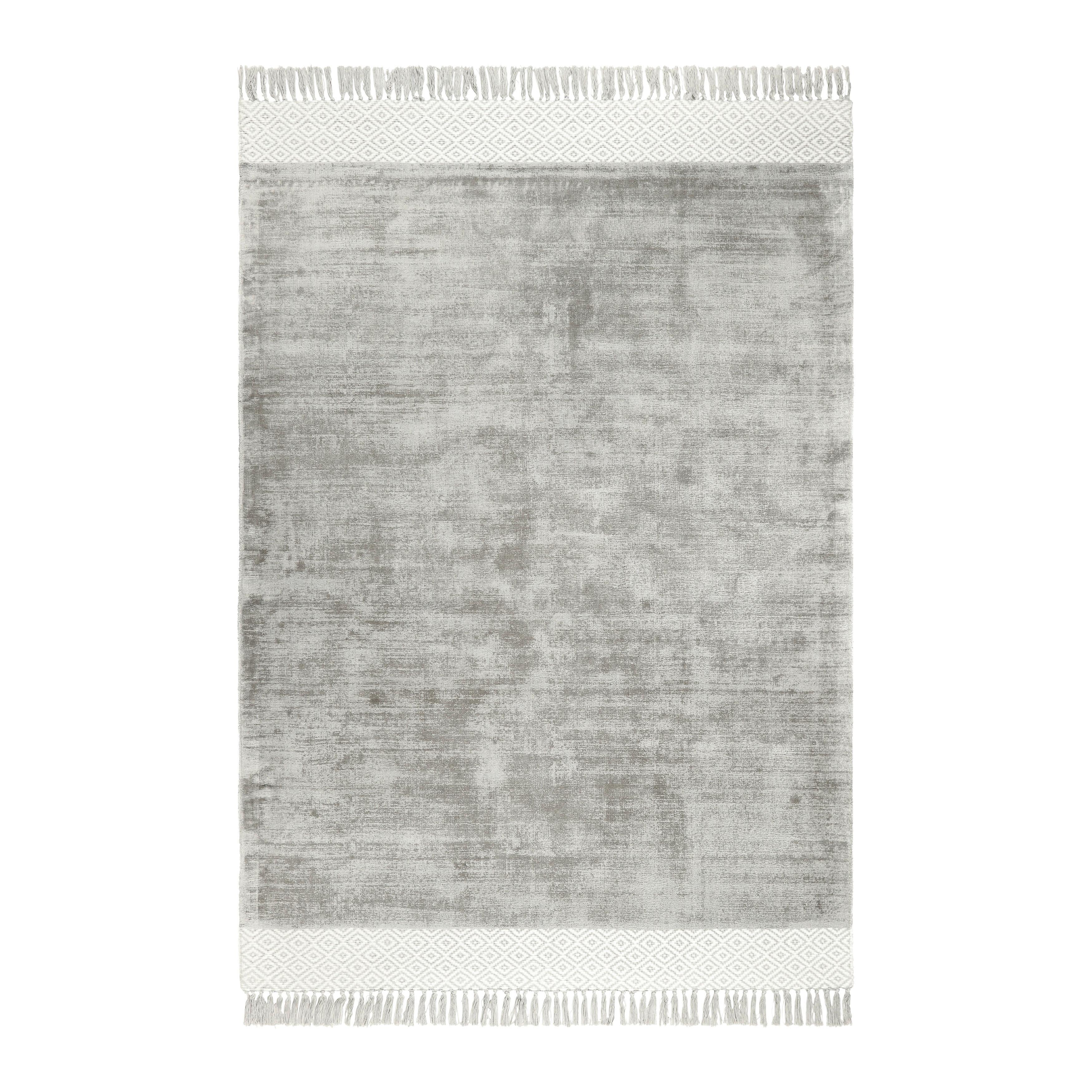 Szőnyeg Kb. 160/230cm Acacio - Ezüst, modern, Textil (160/230cm) - Bessagi Home