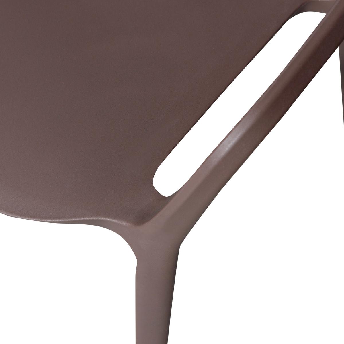 Gartenstuhl-Set Bent 2er-Set Braun - Braun, MODERN, Kunststoff (57/75/56cm) - Gardenson