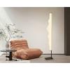 LED-GOLVLAMPA LASERI - vit/svart, Klassisk, metall/plast (26/19/148cm) - Mömax