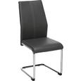 Nihajni Stol Eni - siva/bela, kovina/tekstil (44/96/57cm) - Modern Living Nihajni Stol Eni - siva/bela, kovina/tekstil (44/96/57cm) - Modern Living