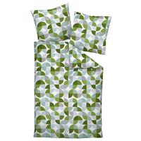 POŚCIEL PALERMO - zielony/szary, Design, tkanina (135/200cm) - Janine