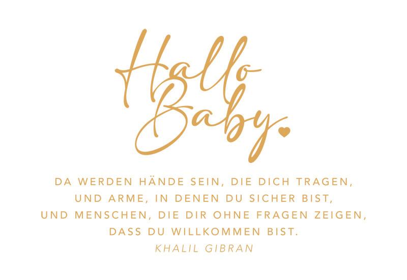 Klappkarte Kupfergold Multicolor - Basics, Papier (18/13cm)