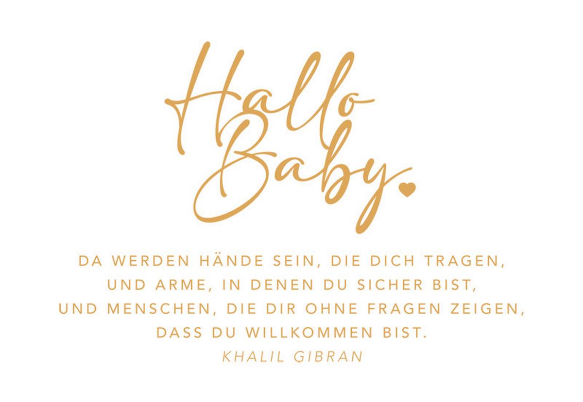 Klappkarte Kupfergold Multicolor - Basics, Papier (18/13cm)