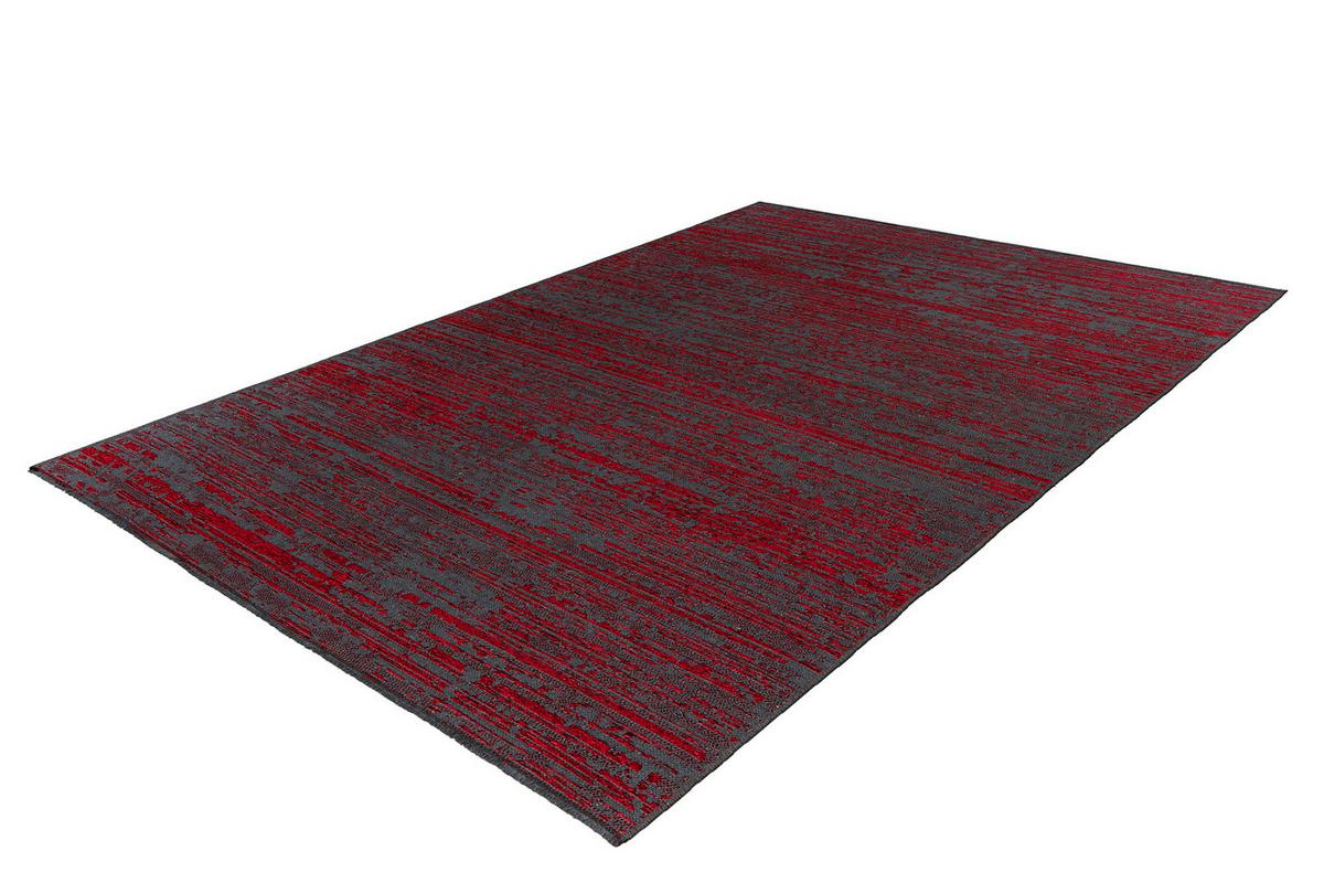 Flachwebeteppich Kalevi 100 - Rot, Konventionell, Textil (120/170cm) - Kayoom