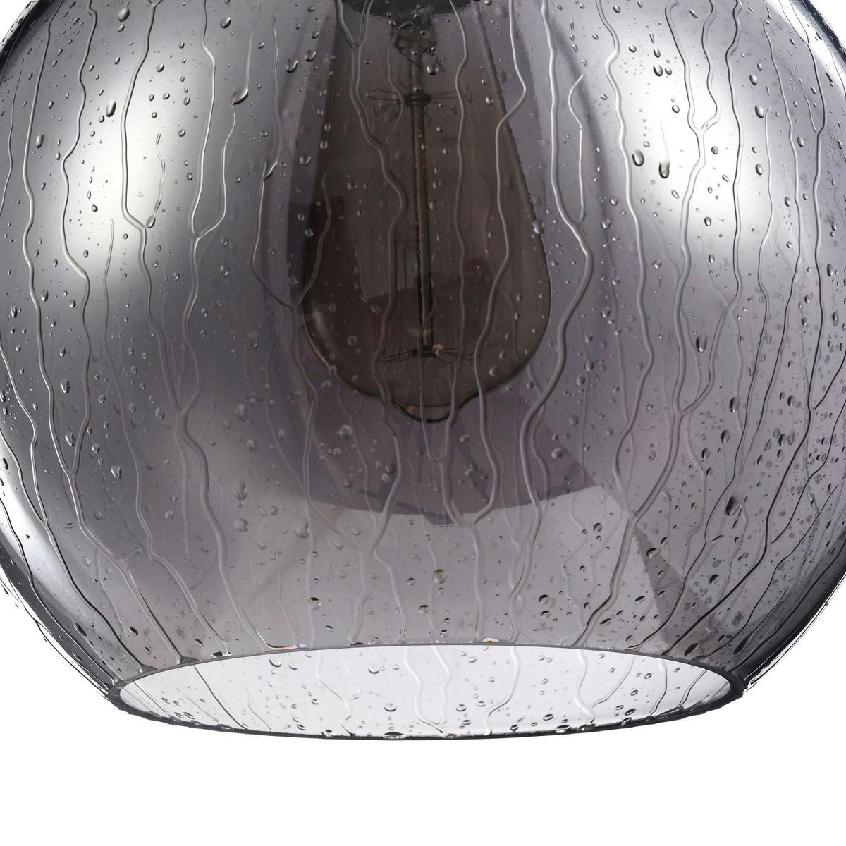 Pendelleuchte Bergen Schwarz max. 60 Watt - Schwarz, Trend, Glas/Metall (25/21.5cm) - MAYTONI