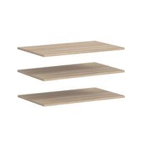 Einlegebodenset Kopenhagen 3-tlg. Sonoma Eiche - Sonoma Eiche, MODERN, Holzwerkstoff (77/2/33cm) - Livetastic
