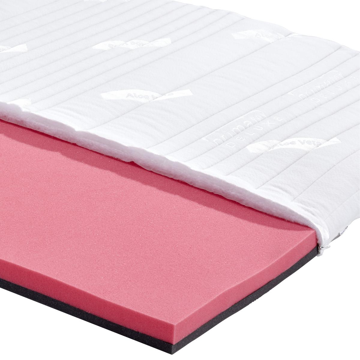 Topper Gelfeel Top ca. 160x200 cm - Weiß, Basics, Textil (160/200cm) - Livetastic