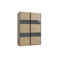 Dulap cu uși culisante ALTONA - stejar Artisan, Konventionell, material pe bază de lemn (135/200/64cm) - Modern Living