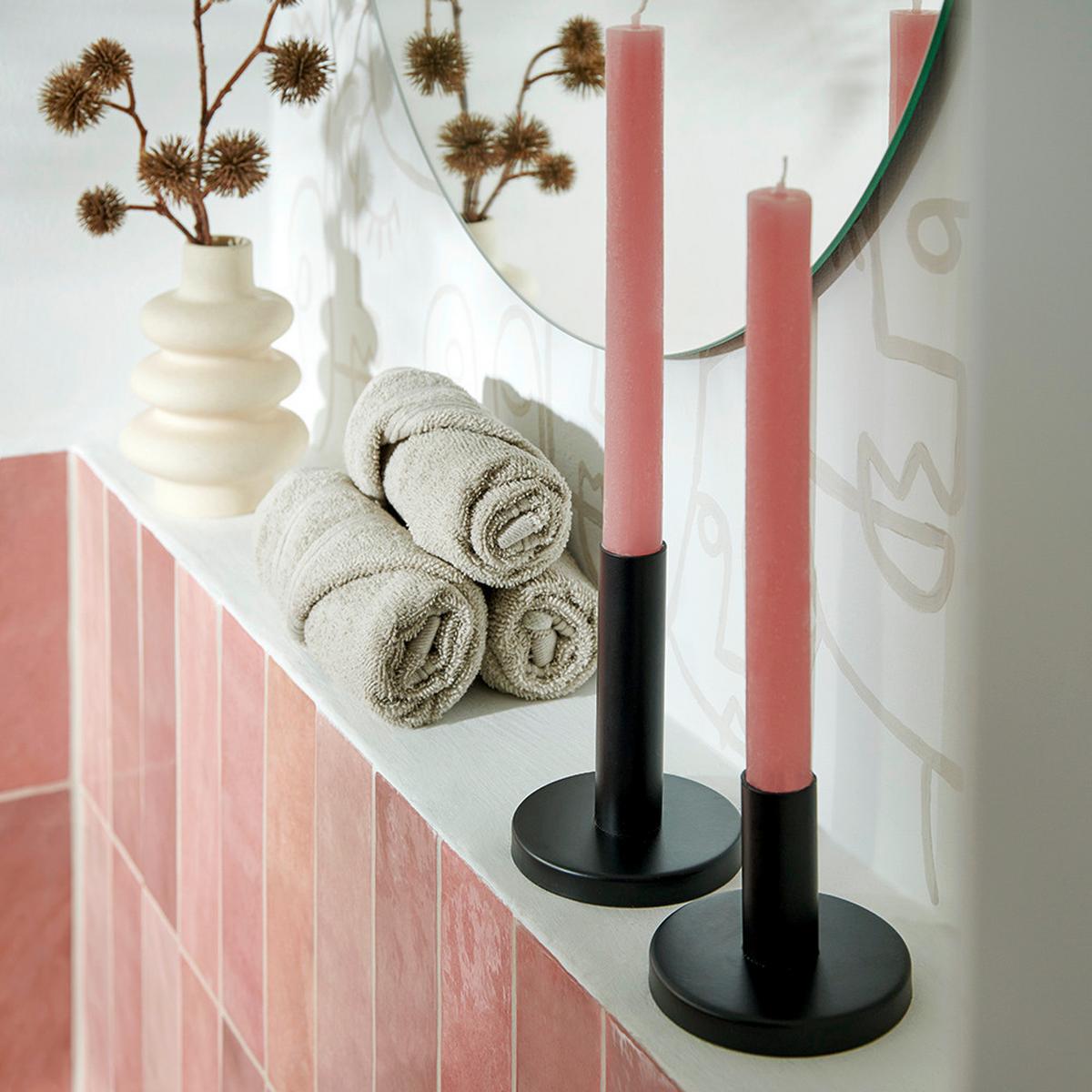 Ručnik Melanie - sivo-bež, tekstil (50/100cm) - Modern Living