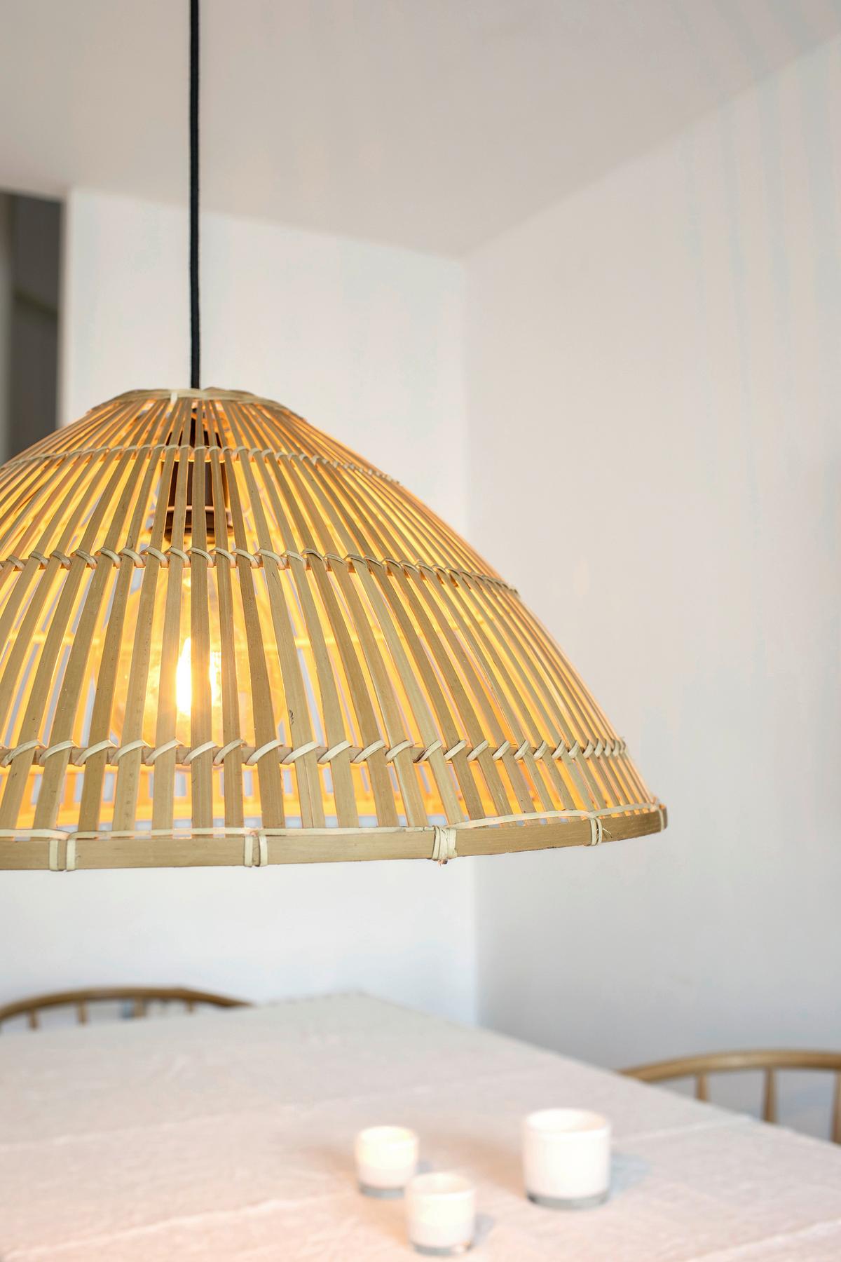 Hängeleuchte Capello max. 40 Watt - Naturfarben, Basics, Naturmaterialien/Metall (58/58/27cm) - Markslöjd
