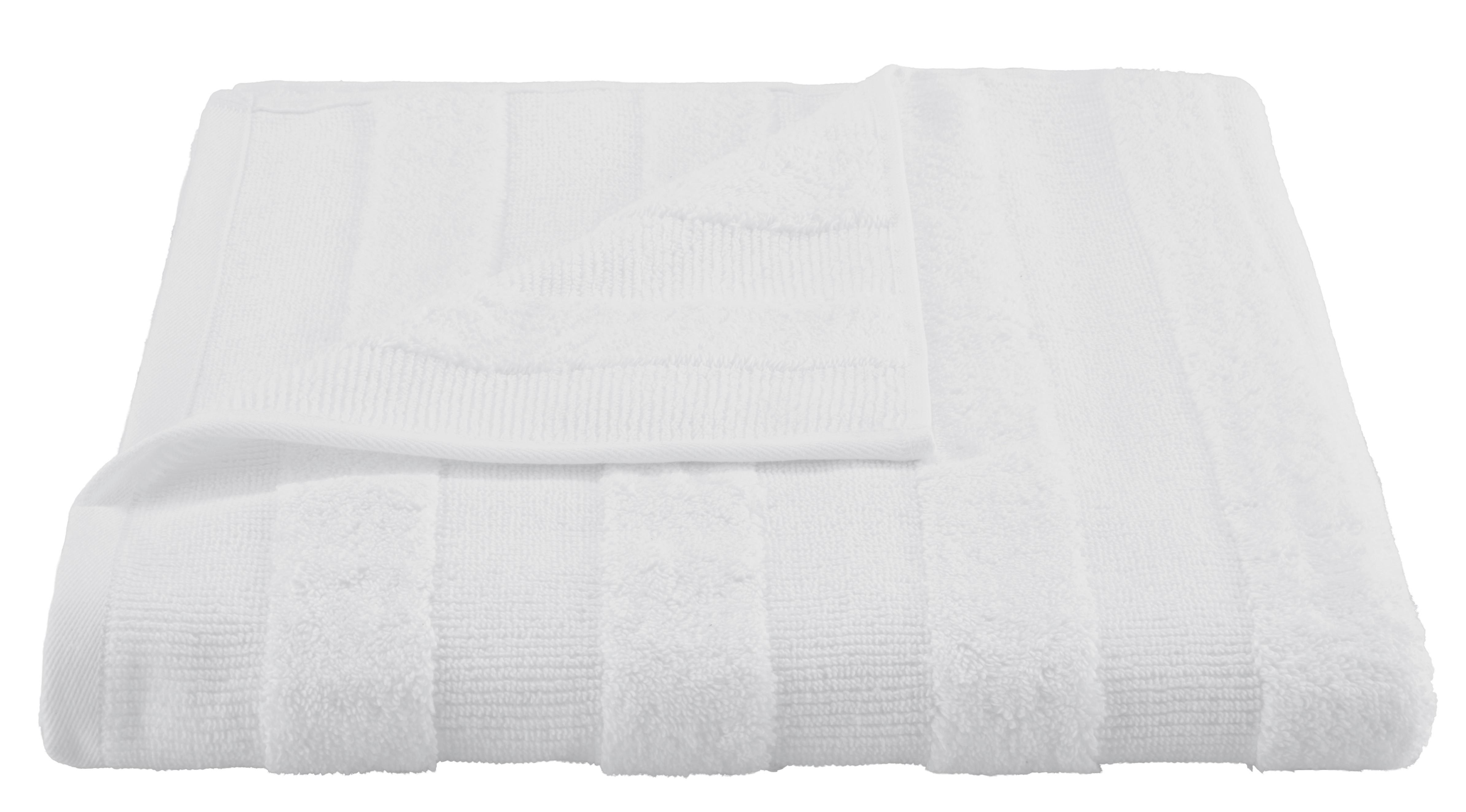 Brisača Za Tuširanje Chris - bela, tekstil (70/140cm) - Premium Living