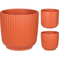 Kaspó Terracotta - terrakotta, műanyag (18,5/18cm)