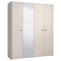 Drehtürenschrank Cashmira Kaschmirfarben - Kaschmir, Trend, Holzwerkstoff (180/211/57cm) - Based