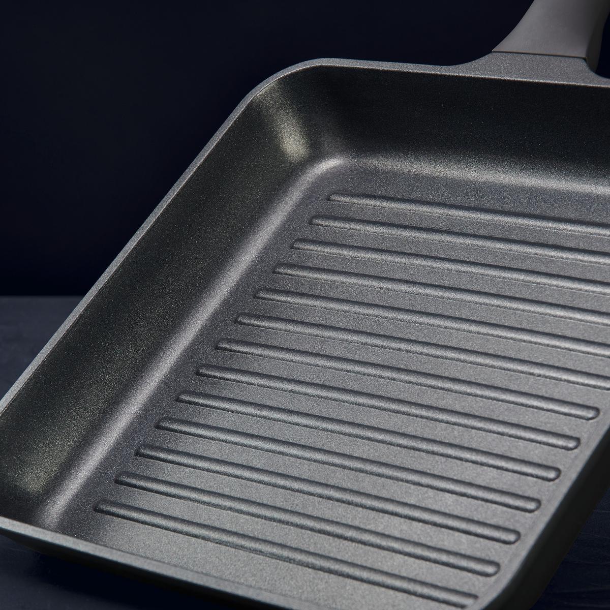 Grillserpenyő Black Line - fekete, Konventionell, műanyag/fém (28/28/5cm) - Gourmesto