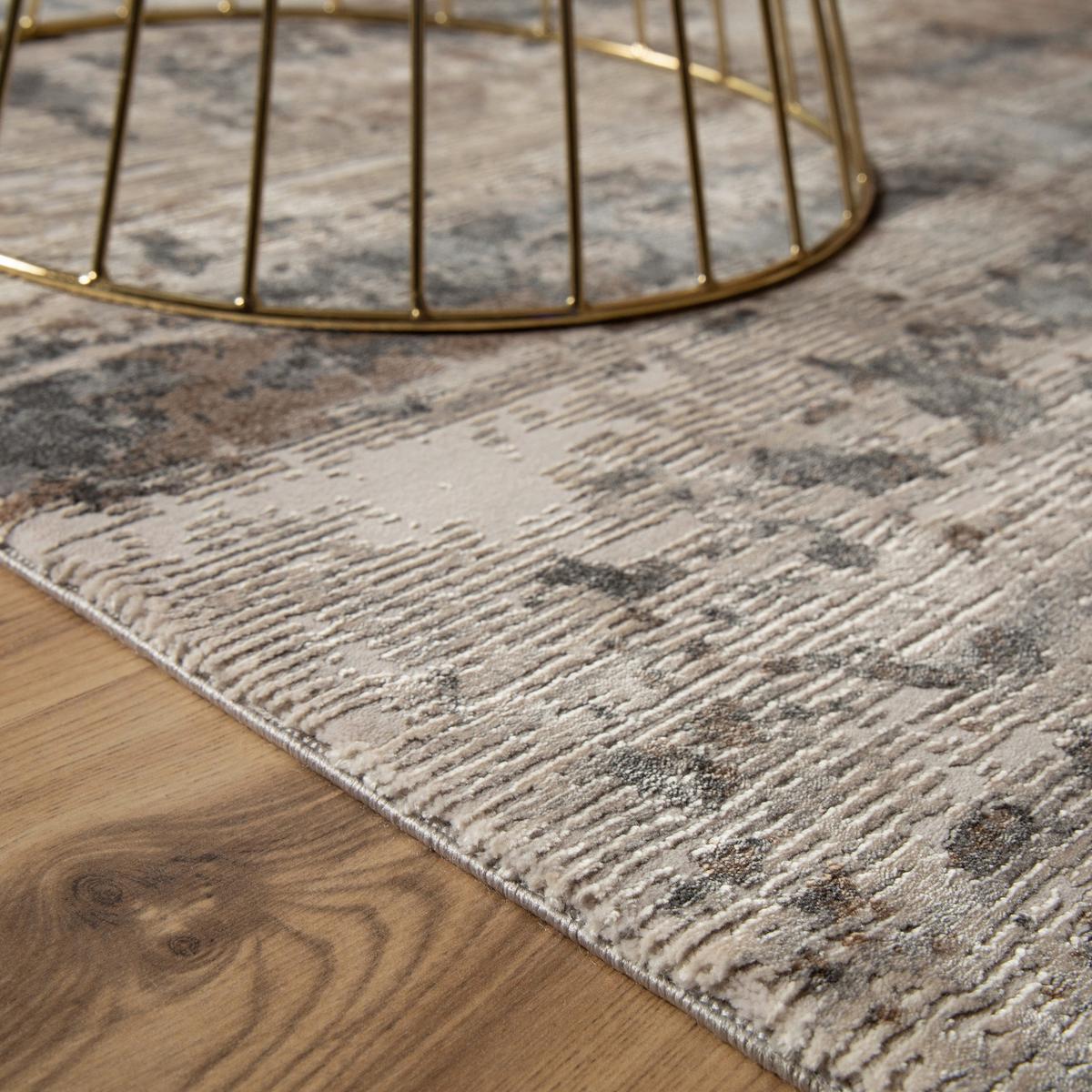 Webteppich My Jewel Of Obsession - Taupe, Konventionell, Textil (80/150cm)