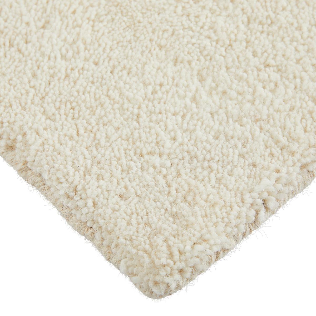 DYWAN WEŁNIANY NADOR - biały, Design, tkanina (130/190cm) - Linea Natura