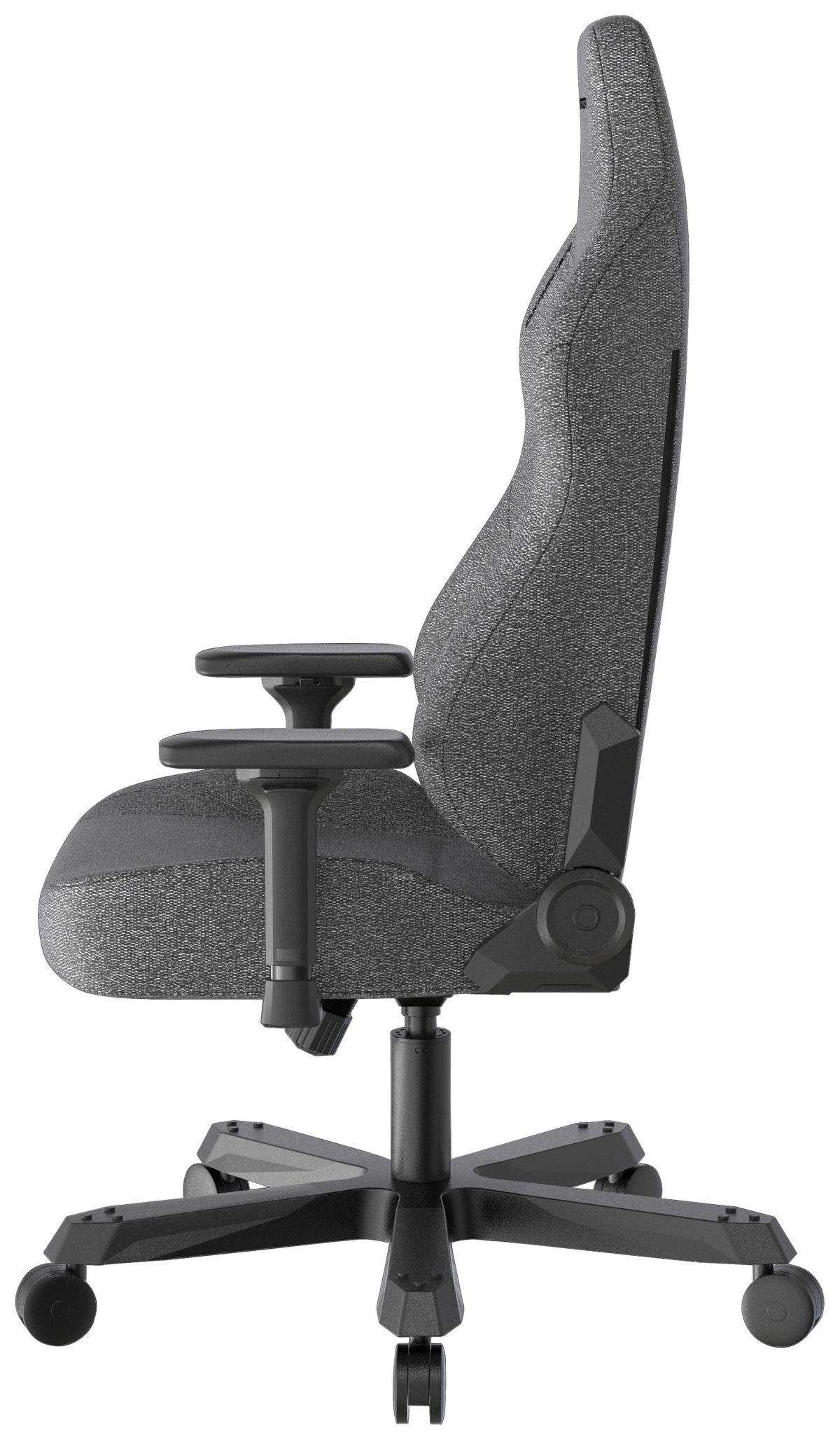 Gamingstuhl Tank Anthrazit/Schwarz - Anthrazit/Schwarz, MODERN, Textil/Metall (80/140/80cm) - Dxracer