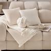 PRYDNADSKUDDE CHLOE - naturfärgad, Modern, textil (45/45cm) - Mömax