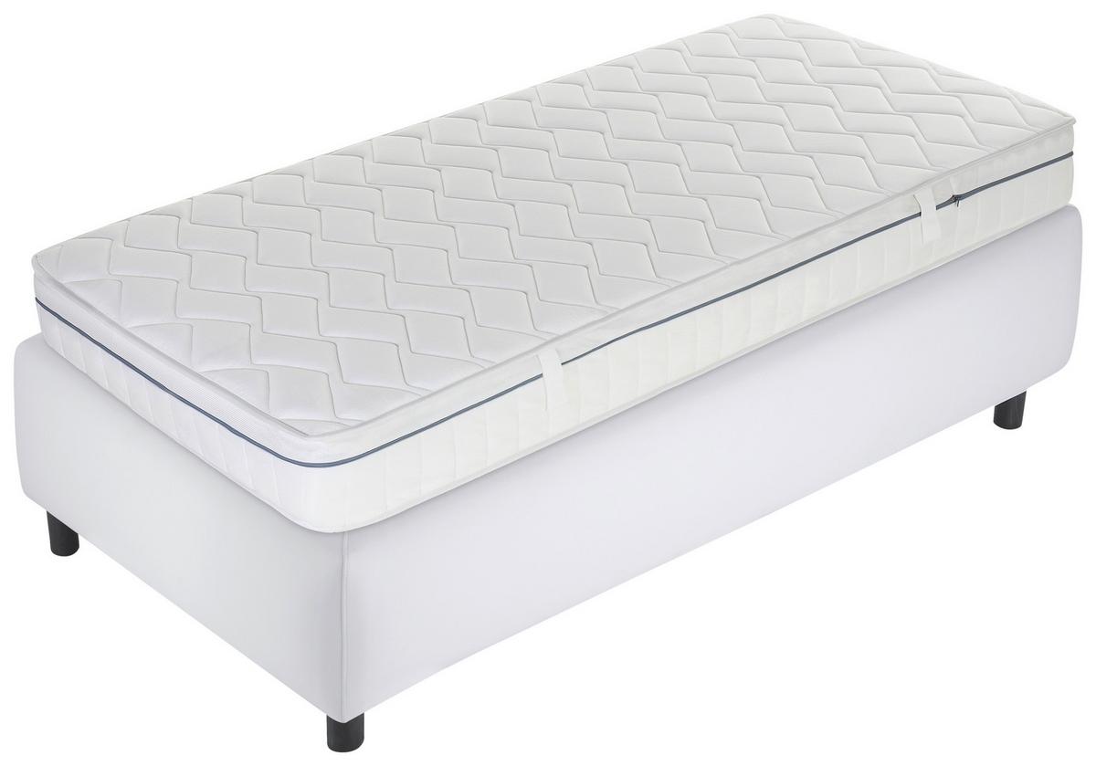 Kaltschaummatratze Air Deluxe H2/3 ca. 80x200cm - Weiß, Basics, Textil (80/200cm) - MID.YOU