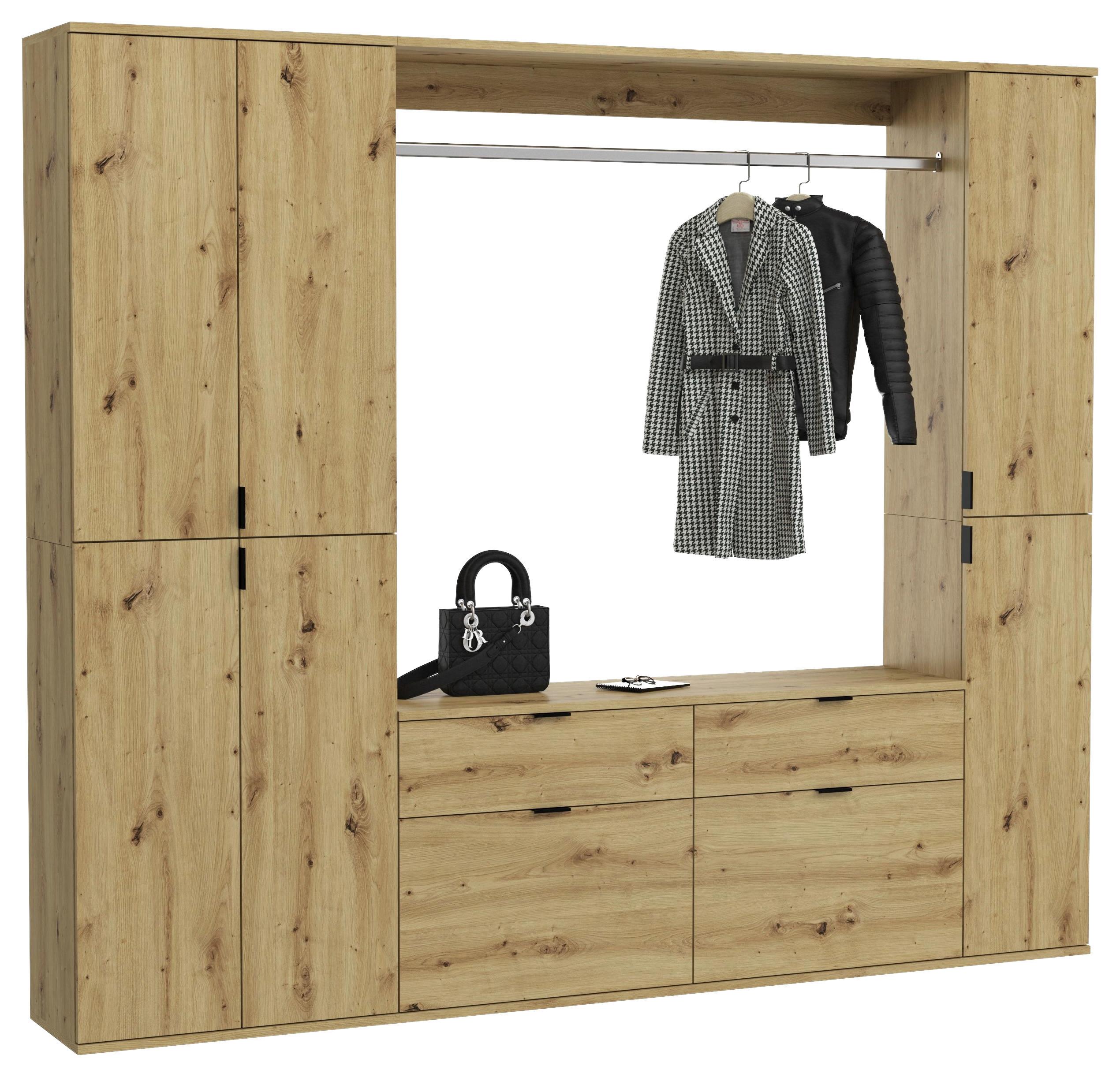 Ormar Projekt X - Konvencionalno, drvni materijal (212/193/34cm) - Modern Living
