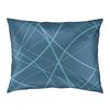 Prevleka Blazine Alex Design - modra, Moderno, tekstil (40/60cm) - Premium Living