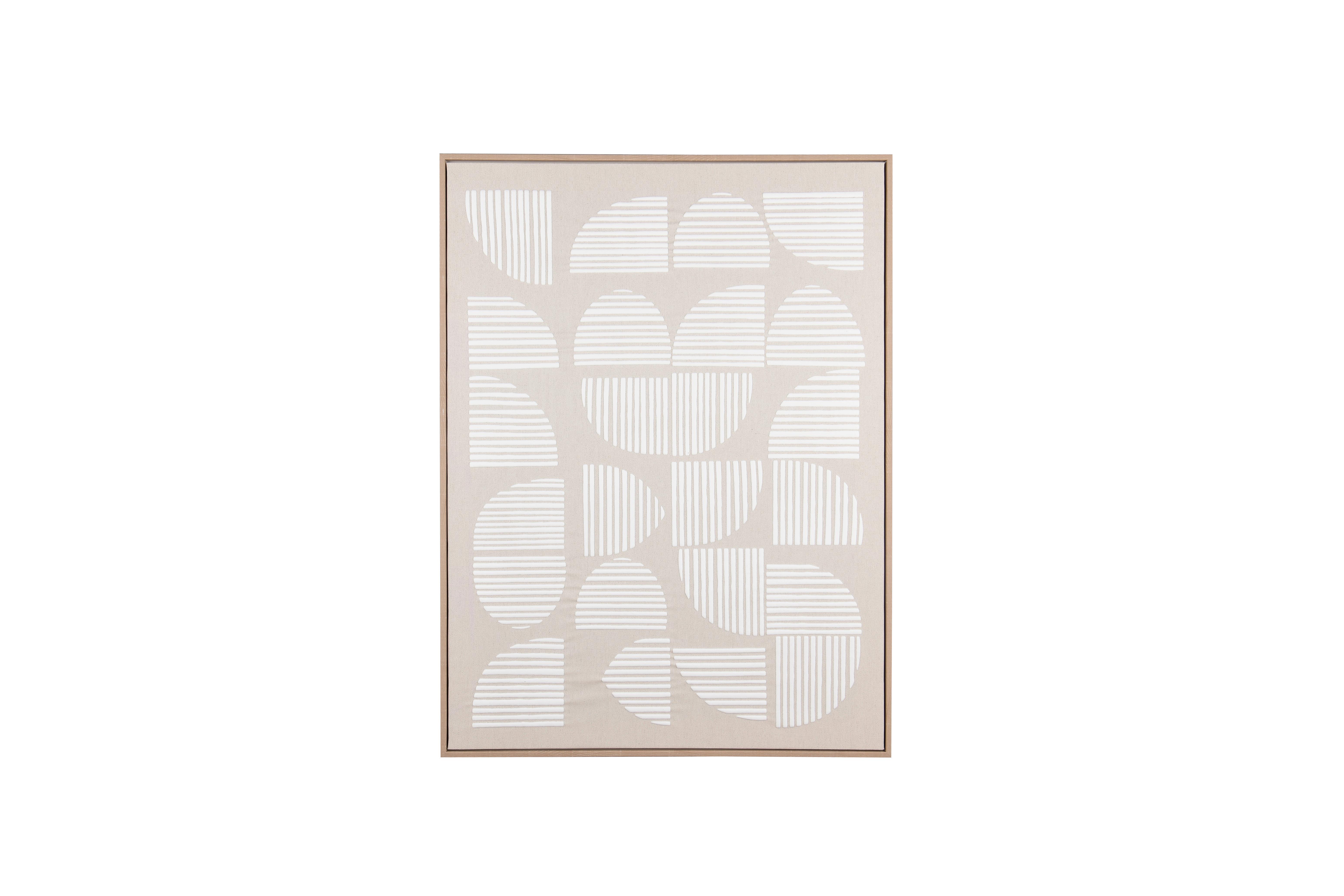 Kunstdruck Norma Sandfarben ca. 60x80cm - Sandfarben/Naturfarben, Basics, Holzwerkstoff/Kunststoff (60/80/2,3cm)