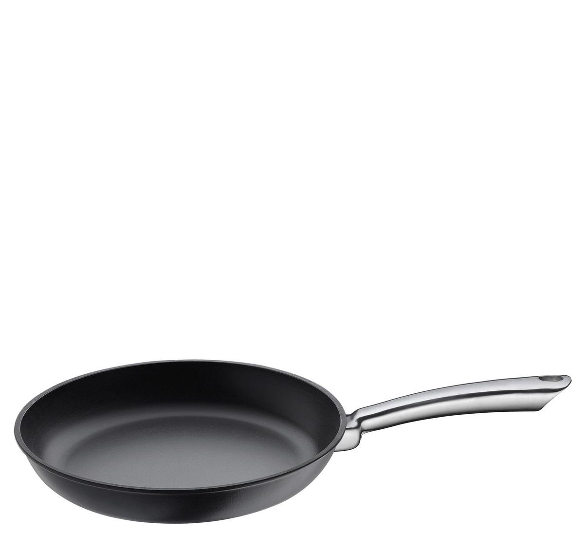 PATELNIA DO SMAŻENIA 0403001028 - czarny, Basics, metal (28/5cm) - KÜCHENPROFI