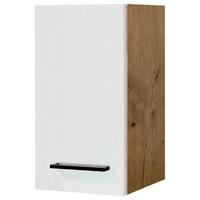 Küchenoberschrank Avila Eichefarben/Magnolie - Eichefarben/Magnolie, KONVENTIONELL, Holzwerkstoff/Metall (30/54,8/32cm) - FlexWell