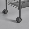 RULLVAGN PAUL -BASED/SB- - svart, Modern, metall/plast (44/85/26cm) - Based