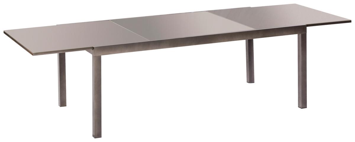 Vrtni Set Amalfi, 7-Delni, Aluminij - siva/barve grafita, Moderno, kovina/tekstil - Gardenson