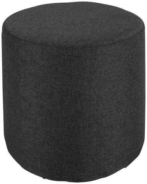 Tabure Leo - svijetlo siva/crna, Basics, drvo/tekstil (33/33cm) - Best Price