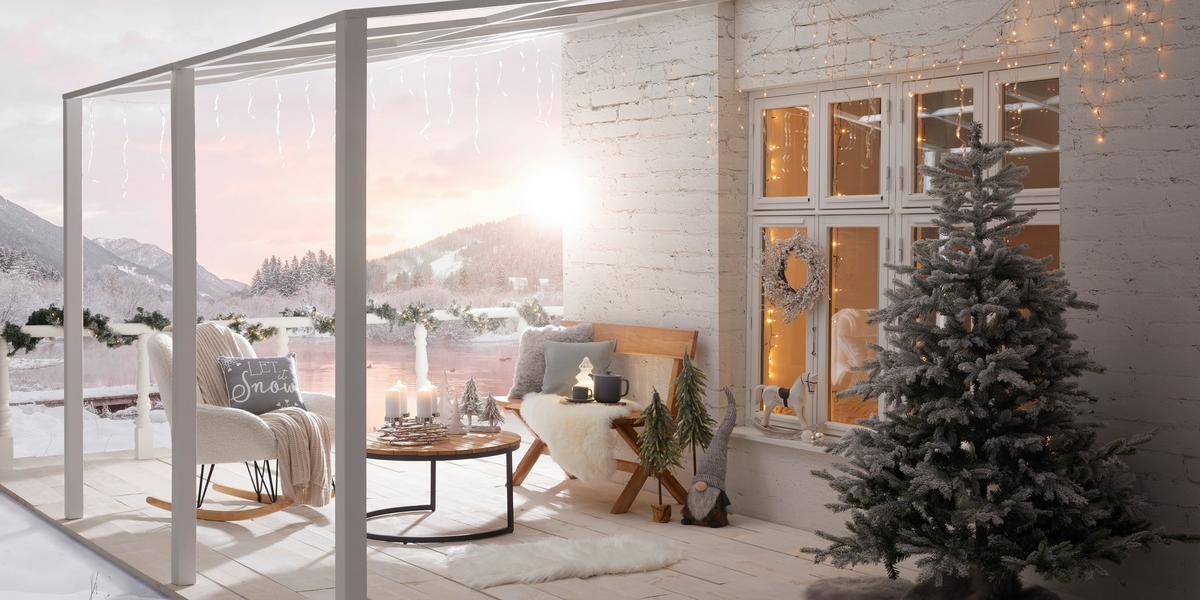 GIRLANDA CHOINKOWA 673160 - zielony, Konventionell, tworzywo sztuczne (180cm) - X-Mas