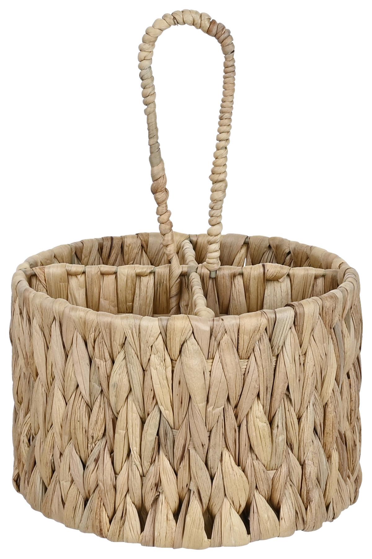 Korb Lugi Naturfarben - Naturfarben, Basics, Naturmaterialien/Metall (20/13cm) - Mömax