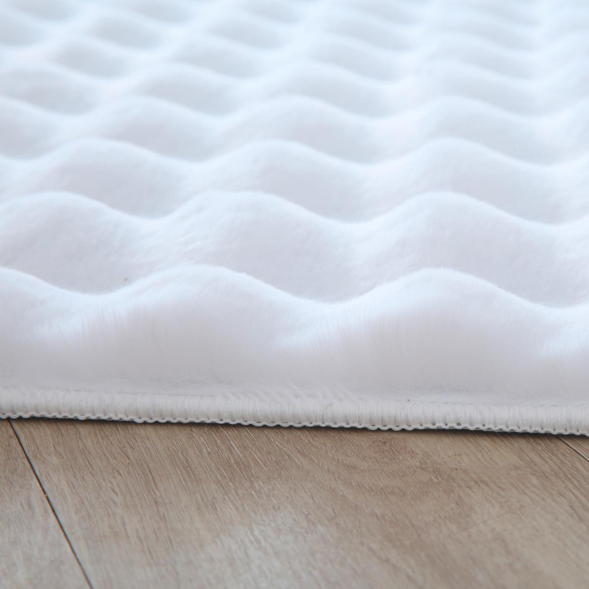 Preproga Z Visokim Florom Ambiance, Bela, 80x150cm - bela, Basics, tekstil (80/150cm) - Novel
