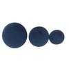 Haken Pamilla in Dunkelblau, 3er Set - Dunkelblau, MODERN, Textil (10/8/6/6/6/5,4cm) - Mömax