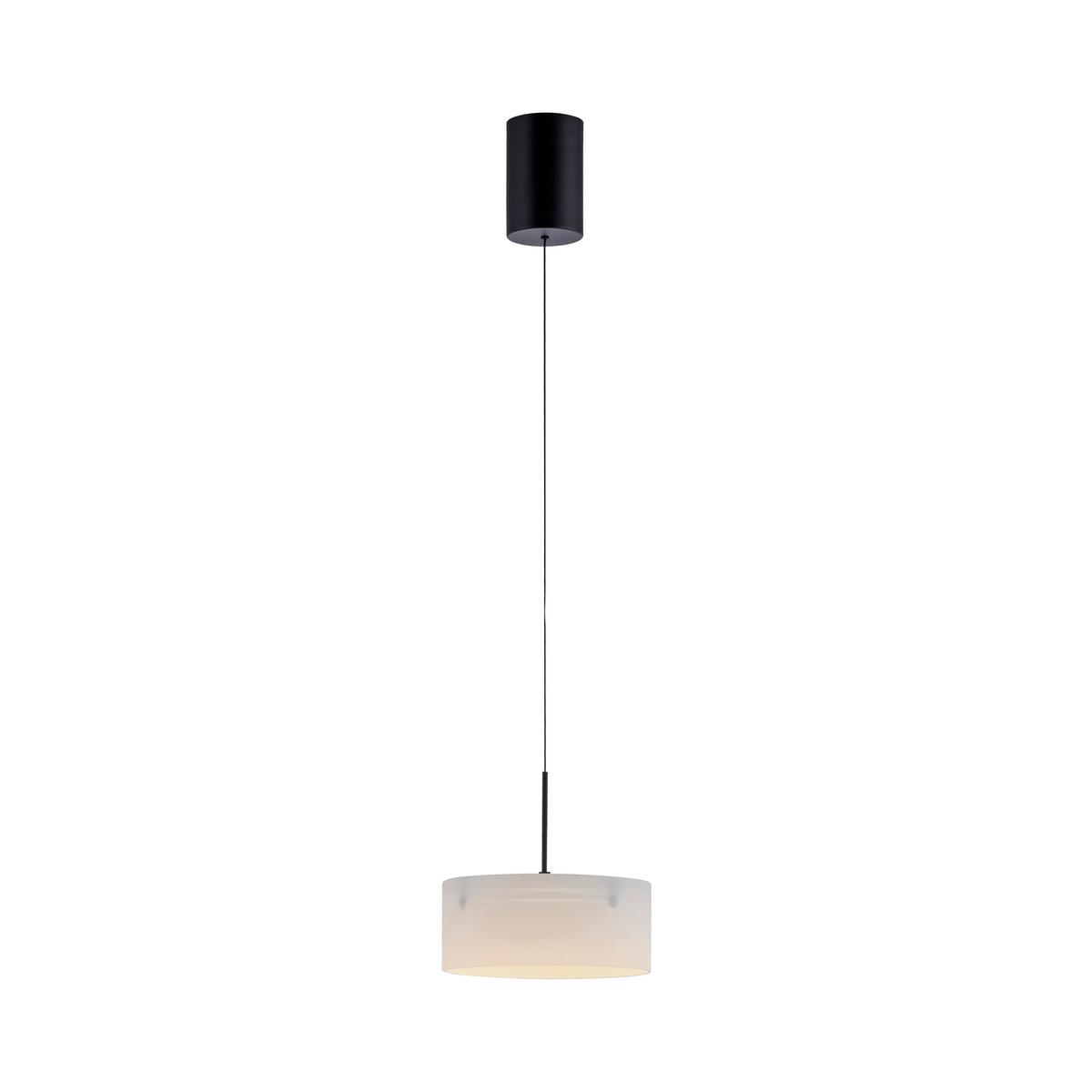 LAMPA WISZĄCA LED 2778-18 MARIKA - czarny, Design, tworzywo sztuczne/metal (20/20/180cm) - Paul Neuhaus