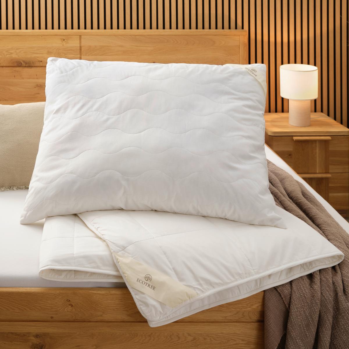Fejpárna Ecotree Bamboo 70/90 - fehér, Modern, textil (70/90cm) - ecoTree