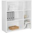 Polc Cora - Fehér, modern, Faalapú anyag (113/115/37cm) - Premium Living Polc Cora - Fehér, modern, Faalapú anyag (113/115/37cm) - Premium Living