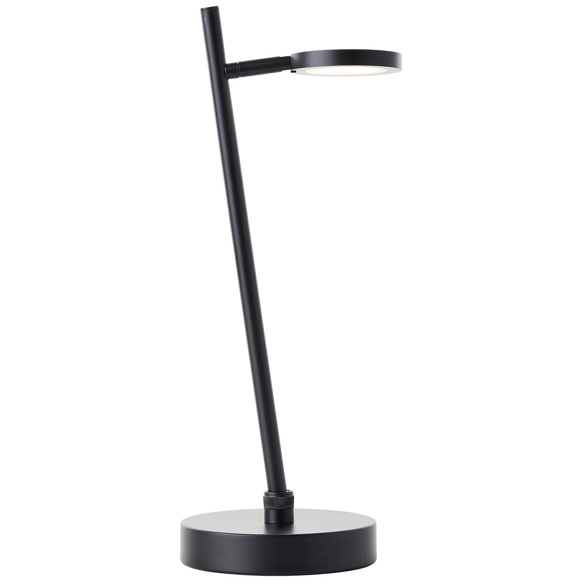 LAMPA STOŁOWA LED G60175/06 PESSO LED / TL - czarny, Konventionell, tworzywo sztuczne/metal (22,6/45/16cm) - Brilliant