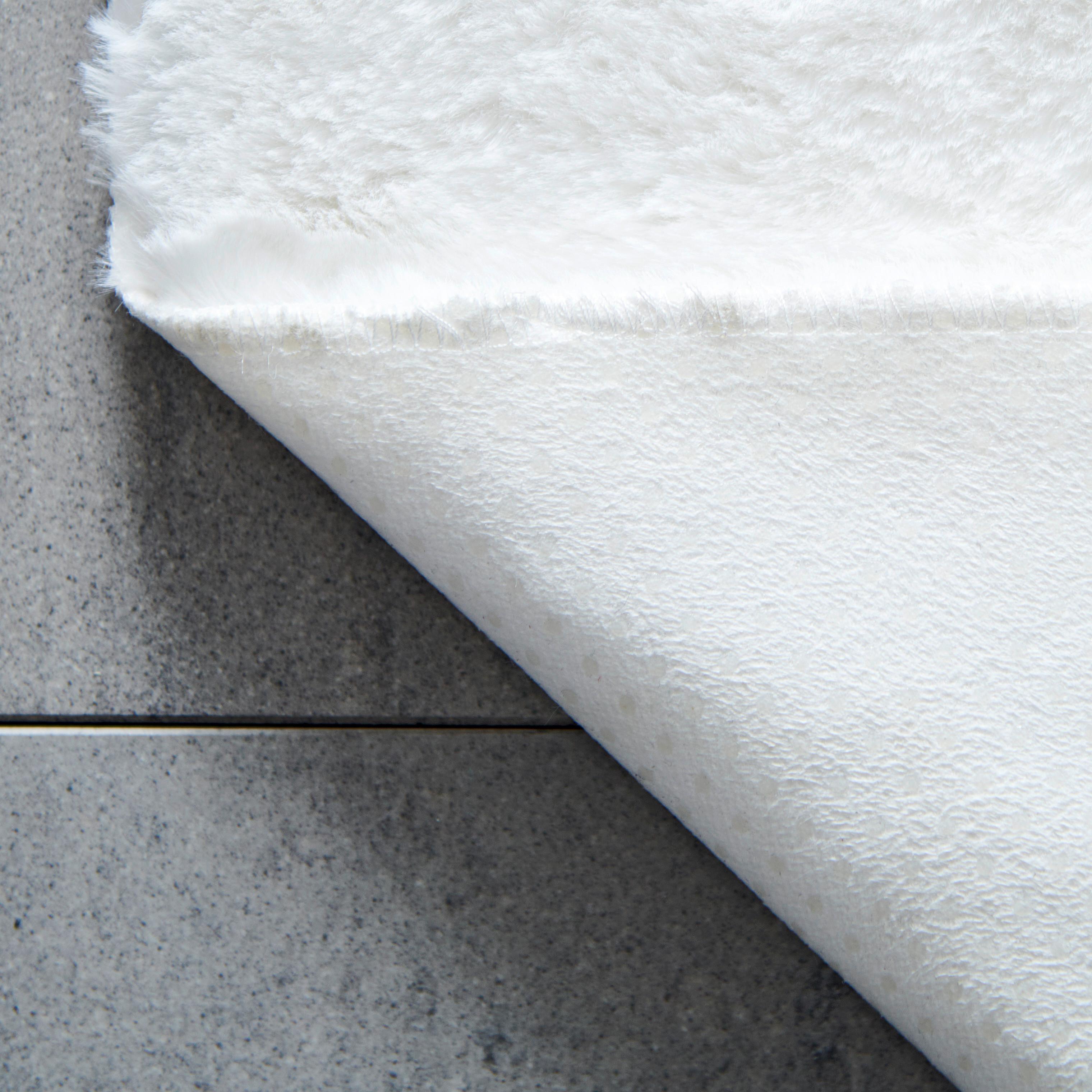 Kopalniška Preproga Robert - bela, Moderno, tekstil (60/100cm) - Premium Living
