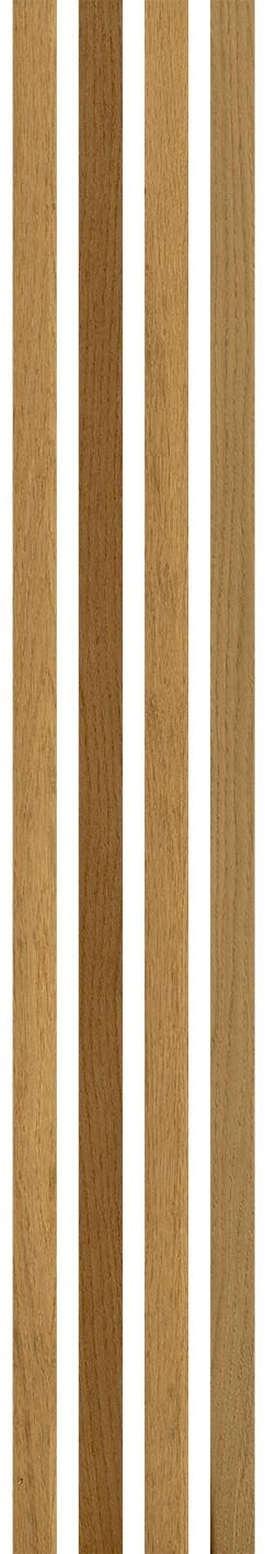 Akustikpaneel Eiche/Dunkelbraun - Eichefarben, KONVENTIONELL, Holz (250/3.5/0.9cm)