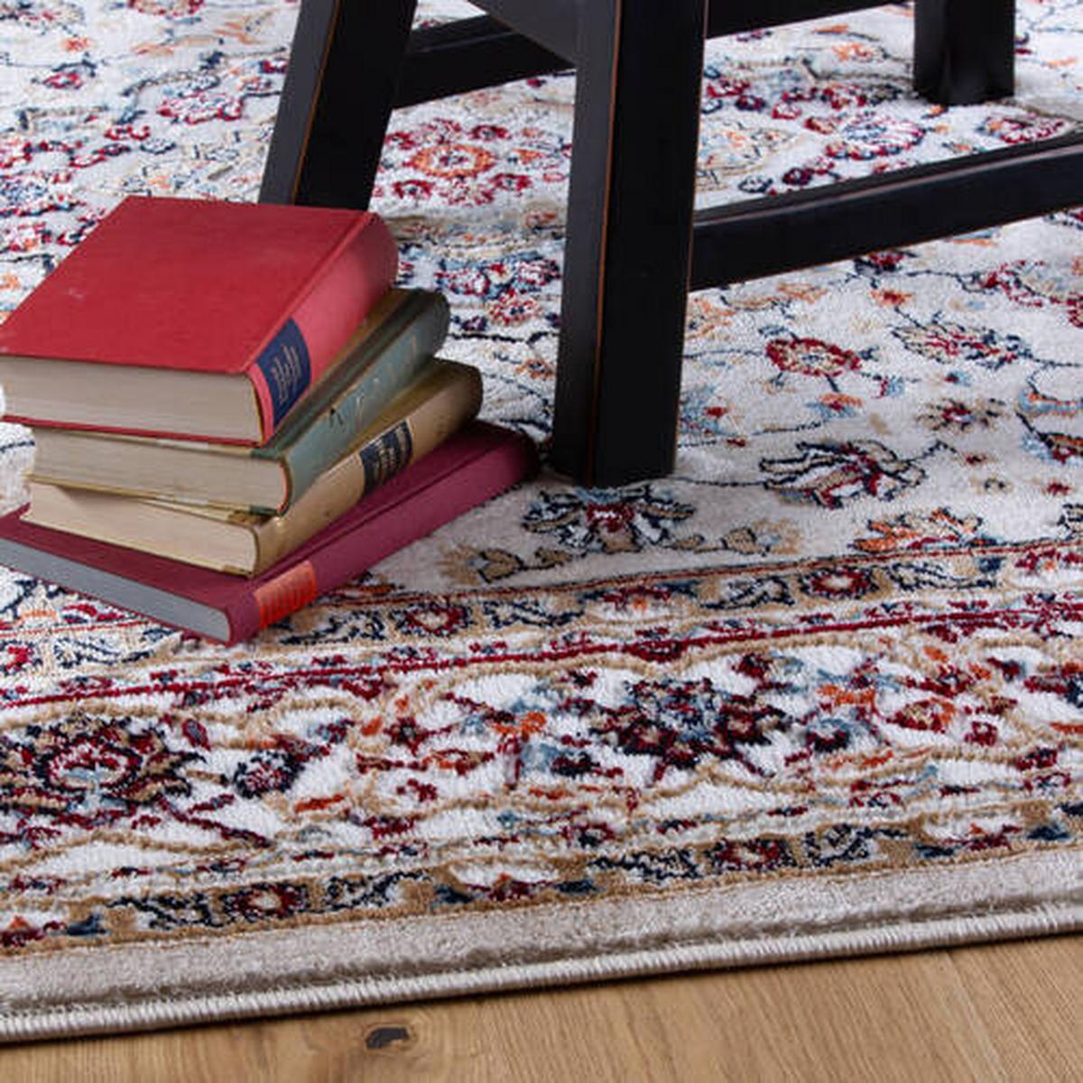 Flachwebeteppich My Isfahan Beige ca. 200x290cm - Beige, LIFESTYLE, Textil (200/290cm) - Obsession