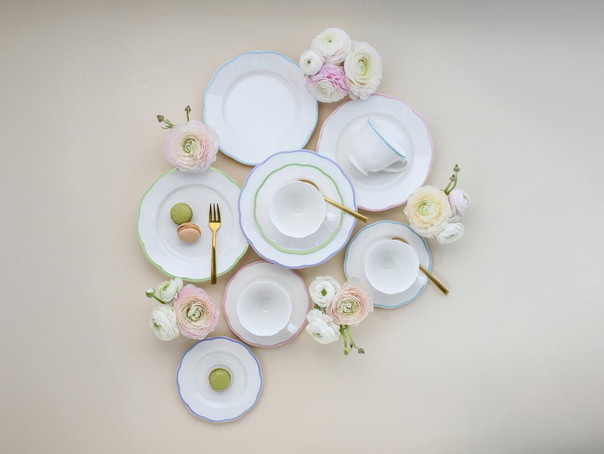 Kaffeeservice Florine Multicolor, 12-teilig - Multicolor, KONVENTIONELL, Keramik (28,8/22/17cm) - Creatable